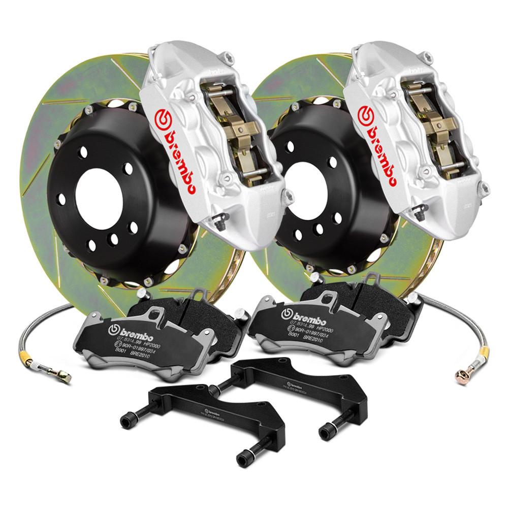 Brembo GT 4-Piston Drilled Front Big Brake Kit - 2015-2018 Subaru WRX / STI
