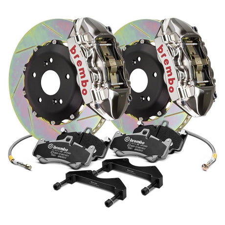 Brembo GT-R 4-Piston Slotted Rear Big Brake Kit - 2013-2020 Subaru BRZ