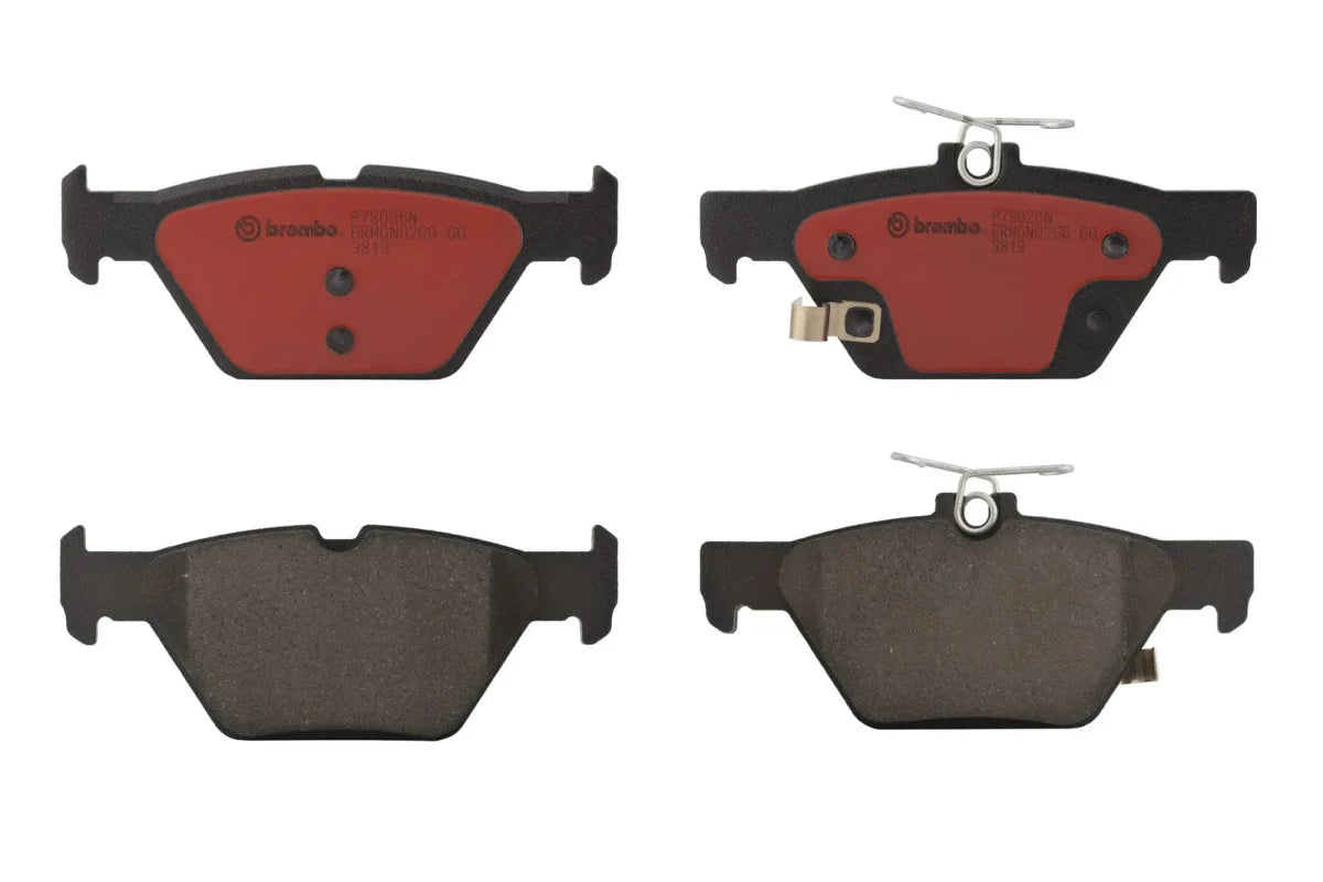 Brembo Prime Ceramic Rear Brake Pads - 2016-2021 Subaru WRX With EyeSight