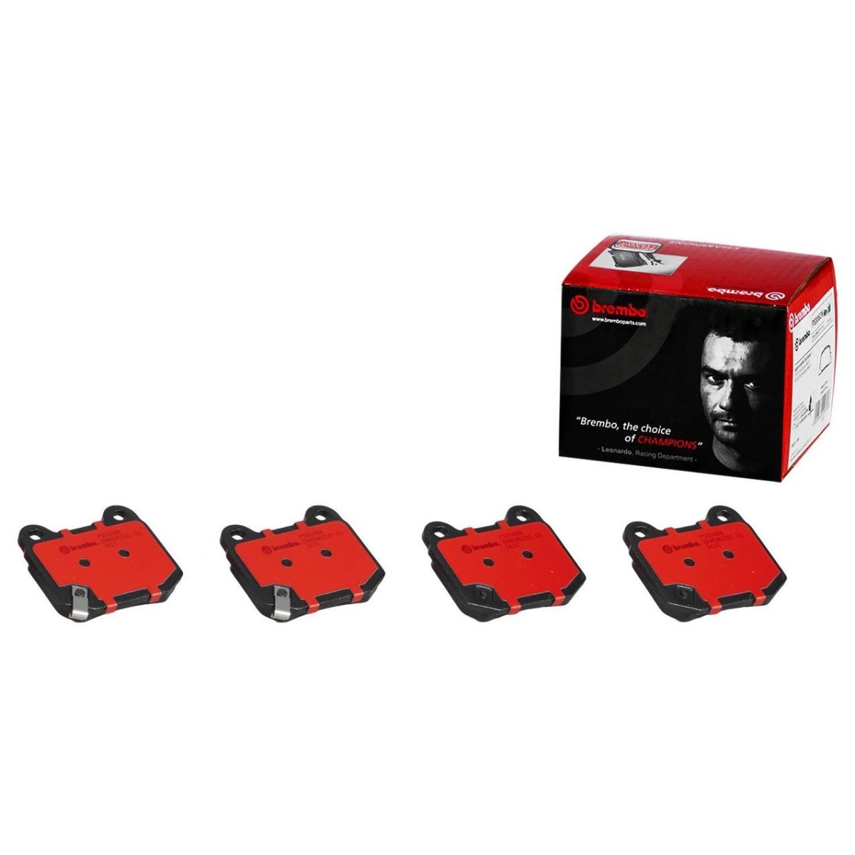 Brembo Prime Ceramic Rear Brake Pads - 2004-2017 Subaru STI