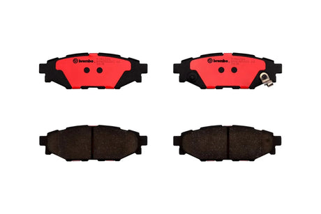 Brembo Prime Ceramic Rear Brake Pads - 2015-2021 Subaru WRX Without EyeSight