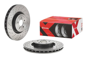 Brembo Xtra Drilled Front Brake Rotor - 2004 Subaru STI
