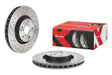 Brembo Xtra Drilled Front Brake Rotor - 2005-2017 Subaru STI
