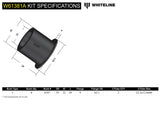 Whiteline W61381A Rear Trailing Arm Front Bushing Kit - Subaru - product image 5