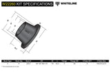 Whiteline Rear Sway Bar End Link Bushing Kit - Subaru - product image 6