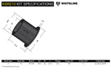 Whiteline Steering Rack Mount Bushing Kit - 2013+ Subaru BRZ - product image 5