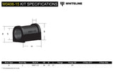 Whiteline 15 mm Rear Sway Bar Bushing Kit - 2002-2007 WRX / STI - product image 6