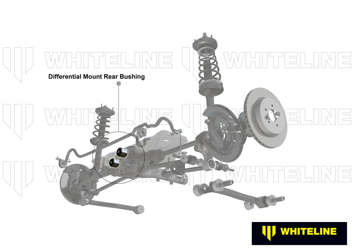 Whiteline Rear Differential Cradle Bushing - 2002-2007 WRX / STI - product image 2