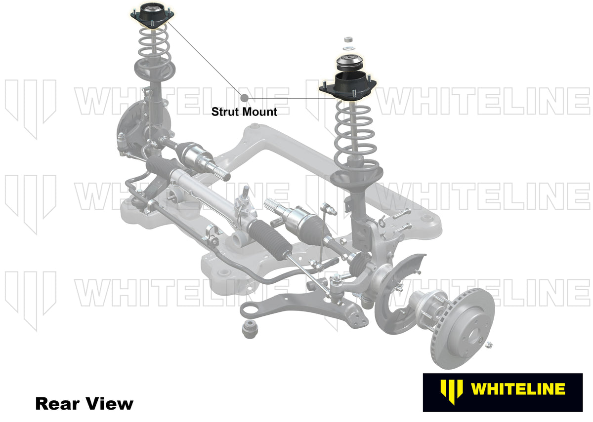 Whiteline Caster and Camber Front Strut Mounts - Subaru WRX / STI - product image 2