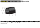 Whiteline 19 mm Sway Bar Bushing Kit - Subaru - product image 4