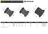 Whiteline KSR207 Steering Rack Mount Bushing Kit - Subaru - product image 5