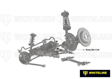Whiteline Heavy-Duty Rear Sway Bar End Links - 2002-2007 Subaru WRX - product image 2