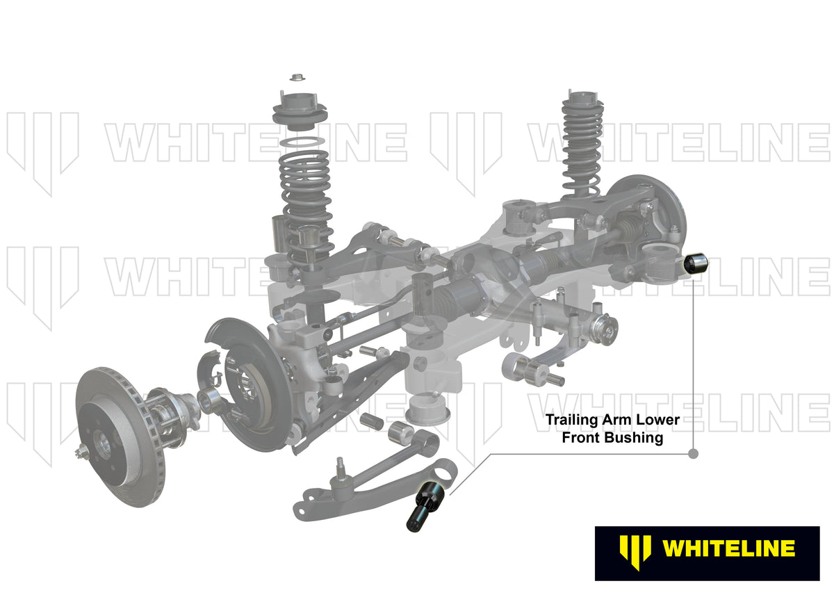 Whiteline W63414 Rear Trailing Arm Front Bushing Kit - Subaru - product image 2