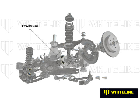 Whiteline Adjustable Rear Sway Bar End Links - Subaru WRX / STI / BRZ - product image 2