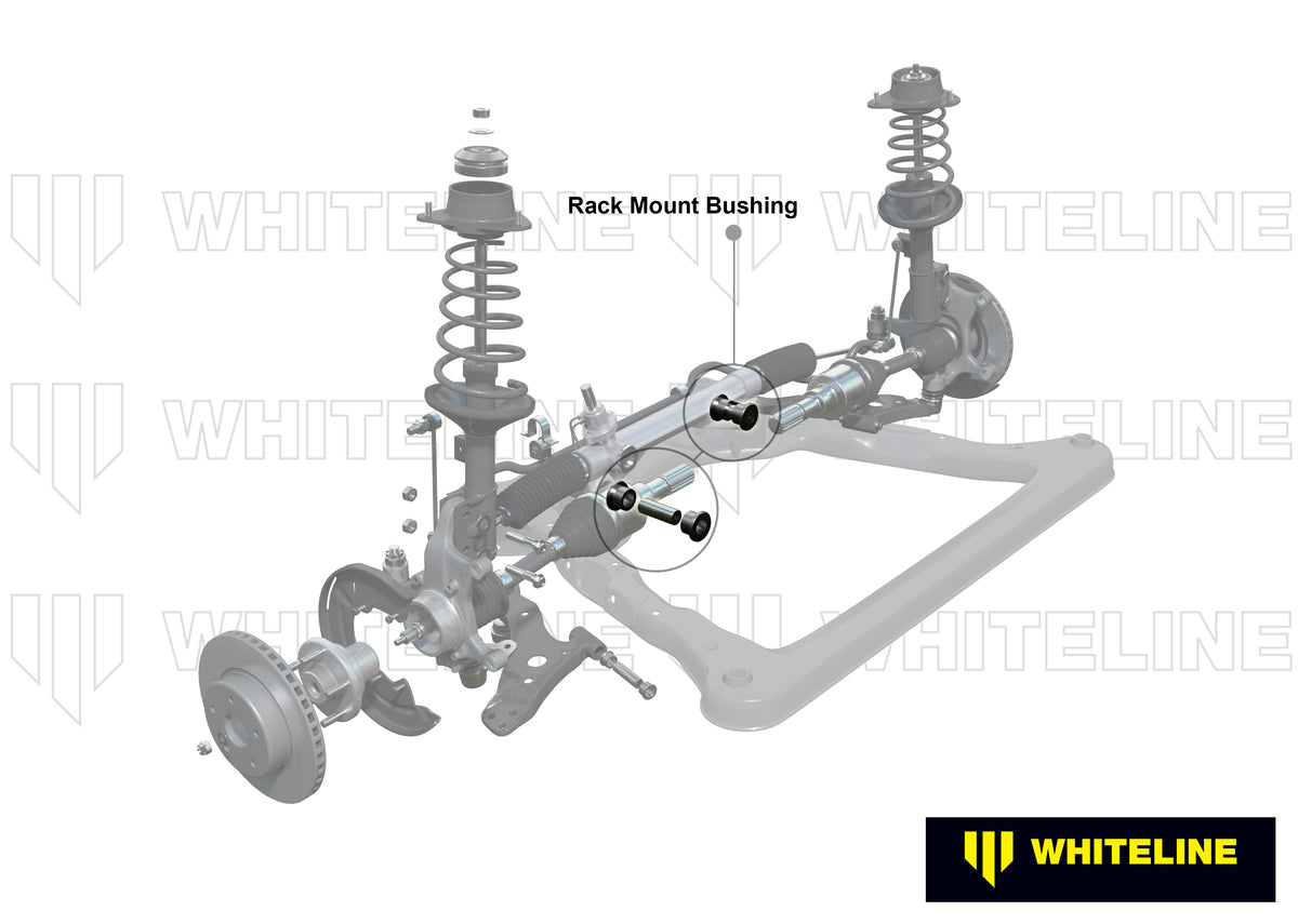 Whiteline KSR207 Steering Rack Mount Bushing Kit - Subaru - product image 2