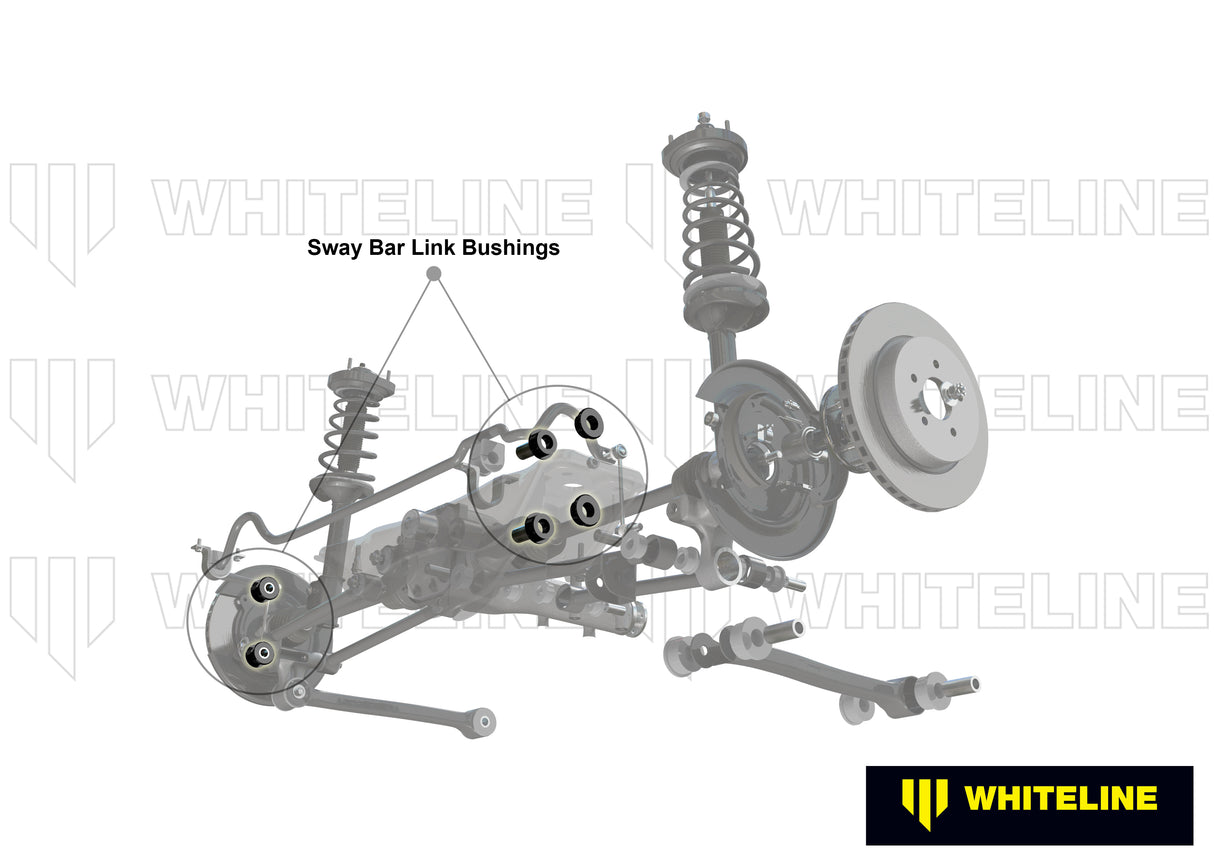 Whiteline Rear Sway Bar End Link Bushing Kit - 2002-2007 Subaru WRX - product image 2