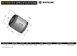 Whiteline Rear Differential Cradle Bushing Kit - Subaru - product image 6