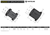 Whiteline Steering Rack Mount Bushing Kit - 2005-2007 WRX / STI - product image 5