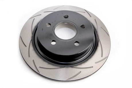 DBA Petrol Diesel Turbo Rear Slotted Street T2 Series Rotor - 2013-2024 Subaru Forester