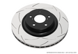 DBA 2.0L Street T2 Slotted Rear Brake Rotor - 2016-2023 Subaru Impreza