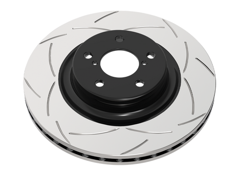 DBA 2.0L Street T2 Slotted Rear Brake Rotor - 2016-2023 Subaru Impreza