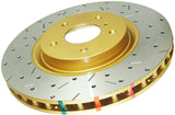 DBA Rear Drilled & Slotted 4000 Series Rotor - 2005-2008 Subaru Outback