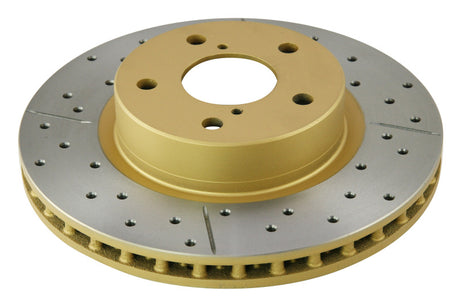 DBA Front Street Series Drilled & Slotted Rotor - 1993-2001 Subaru Impreza