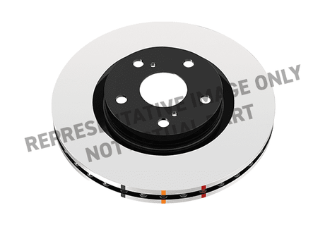 DBA 4000 Series HD Rear Brake Rotor - 2022+ Subaru WRX / 2013+ Subaru BRZ