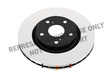DBA 4000 Series HD Rear Brake Rotor - 2008-2017 Subaru STI