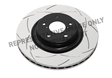 DBA T2 Street Series Rear Brake Rotor - 2018-2021 Subaru STI