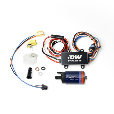 DeatschWerks DW440 440lph Brushless Fuel Pump with Controller and Install Kit - 2008-2014 Subaru WRX / 2008-2014 STI