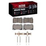 DFC Front Active Performance Pads and Hardware Kit - 2003-2020 Subaru Impreza