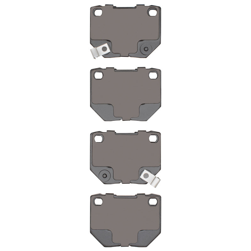 DFC Rear 5000 Advanced Semi Metallic Brake Pads and Hardware Kit - 2006-2007 Subaru Impreza