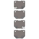 DFC Rear 5000 Advanced Semi Metallic Brake Pads and Hardware Kit - 2006-2007 Subaru Impreza