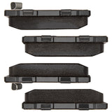 DFC Rear 5000 Advanced Semi Metallic Brake Pads and Hardware Kit - 2006-2007 Subaru Impreza