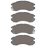 DFC Front 5000 Advanced Ceramic Brake Pads and Hardware Kit - 1993-1996 Subaru Impreza