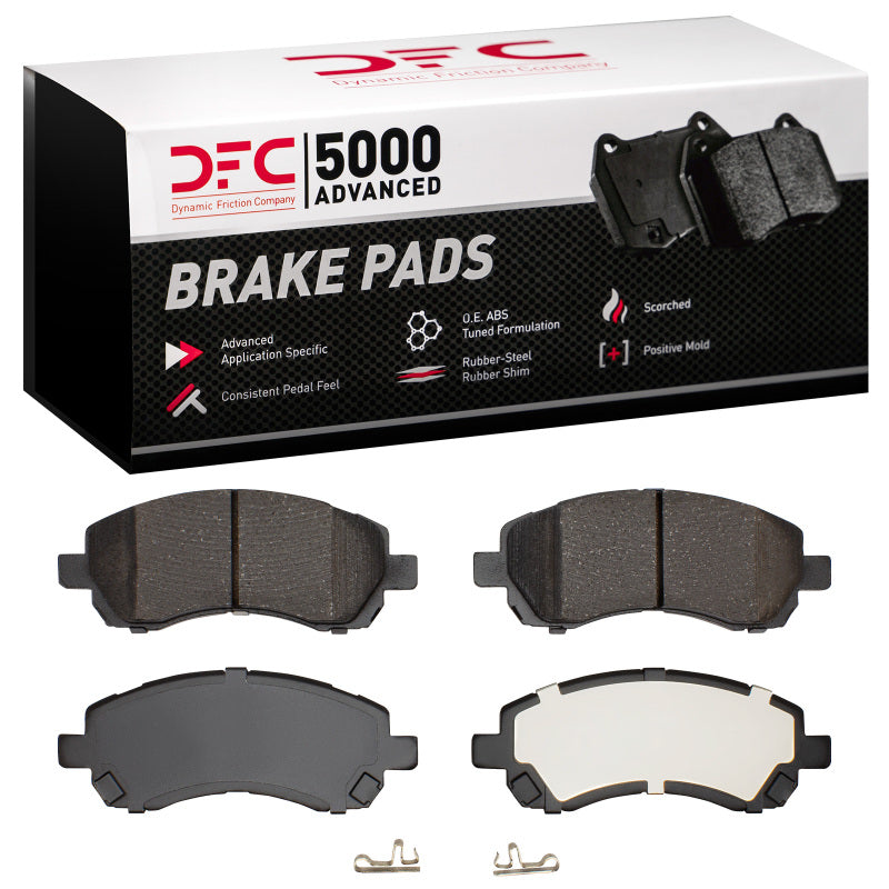 DFC Front 5000 Advanced Ceramic Brake Pads - 1997-2001 Subaru Impreza