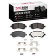 DFC Front 5000 Advanced Ceramic Brake Pads and Hardware Kit - 1997-2001 Subaru Impreza