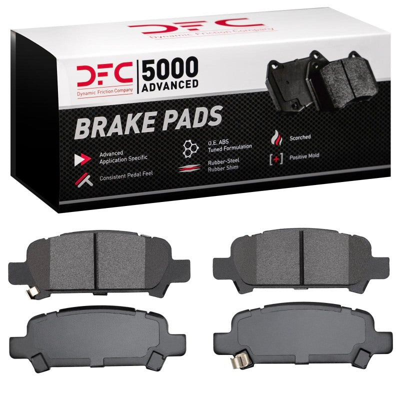 DFC Rear 5000 Advanced Ceramic Brake Pads - 2000-2009 Subaru Legacy