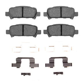 DFC Rear 5000 Advanced Ceramic Brake Pads and Hardware Kit - 2005-2009 Subaru Legacy