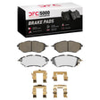 DFC Front 5000 Advanced Ceramic Brake Pads and Hardware Kit - 2015 Subaru Legacy