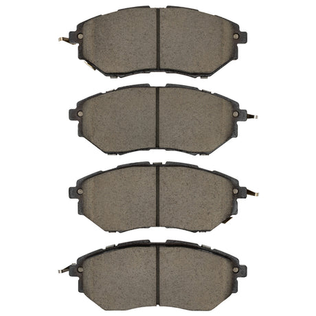 DFC Front 5000 Advanced Ceramic Brake Pads and Hardware Kit - 2015 Subaru Legacy