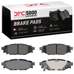DFC Rear 5000 Advanced Ceramic Brake Pads - 2005-2023 Subaru Impreza
