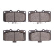DFC Front 5000 Advanced Low Metallic Brake Pads - 2006-2007 Subaru Impreza