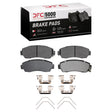 DFC Front 5000 Advanced Ceramic Brake Pads and Hardware Kit - 2016-2019 Subaru Legacy