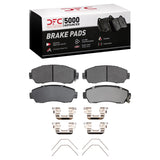 DFC Front 5000 Advanced Ceramic Brake Pads and Hardware Kit - 2016-2019 Subaru Legacy