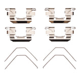 DFC Front 5000 Advanced Ceramic Brake Pads and Hardware Kit - 2016-2019 Subaru Legacy