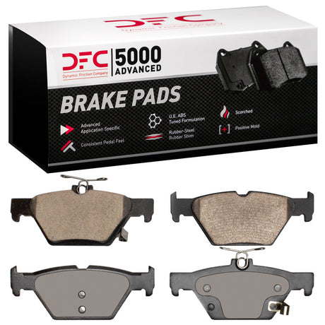 DFC Rear 5000 Advanced Ceramic Brake Pads - 2015-2025 Subaru Impreza