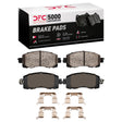 DFC Front 5000 Advanced Ceramic Brake Pads and Hardware Kit - 2019-2025 Subaru Impreza