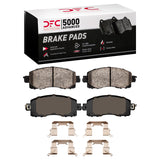 DFC Front 5000 Advanced Ceramic Brake Pads and Hardware Kit - 2019-2025 Subaru Impreza